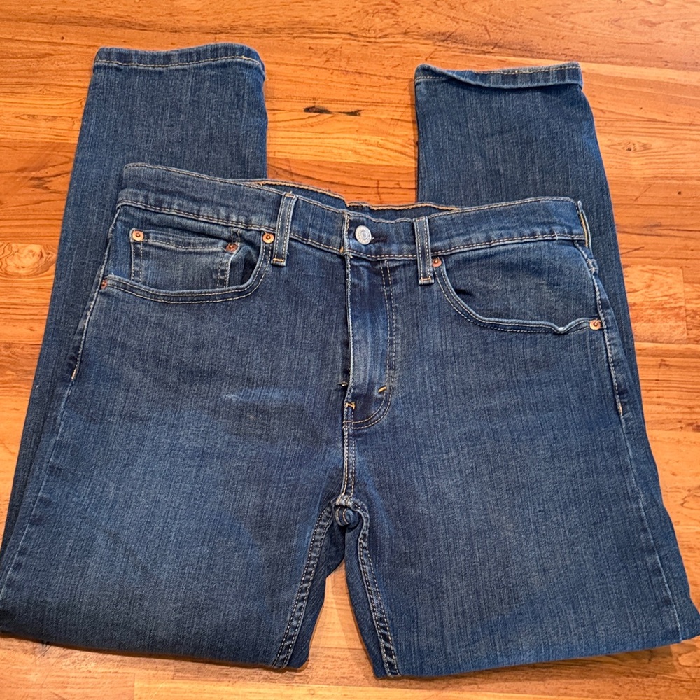 Levi's 502 Men's Dark Blue Slim-Straight Jeans -NWOT